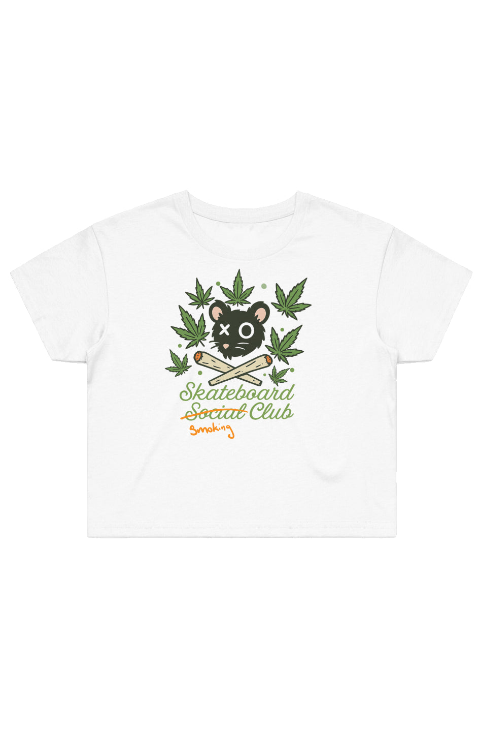 4/20 Crop Skateboard "Smoking" Club