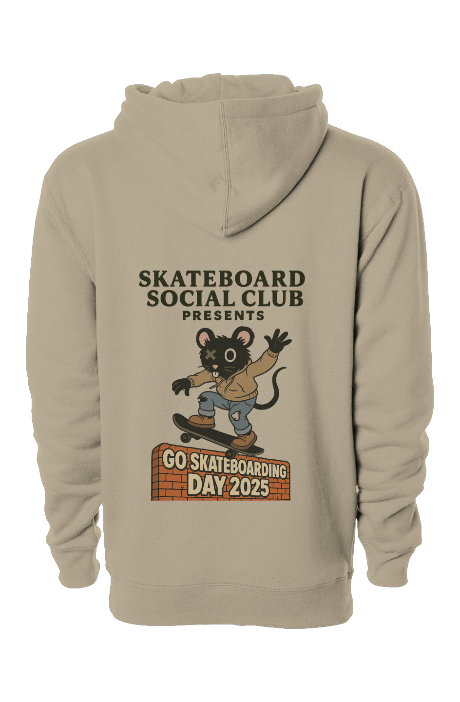 Go Skate Day Hoodie