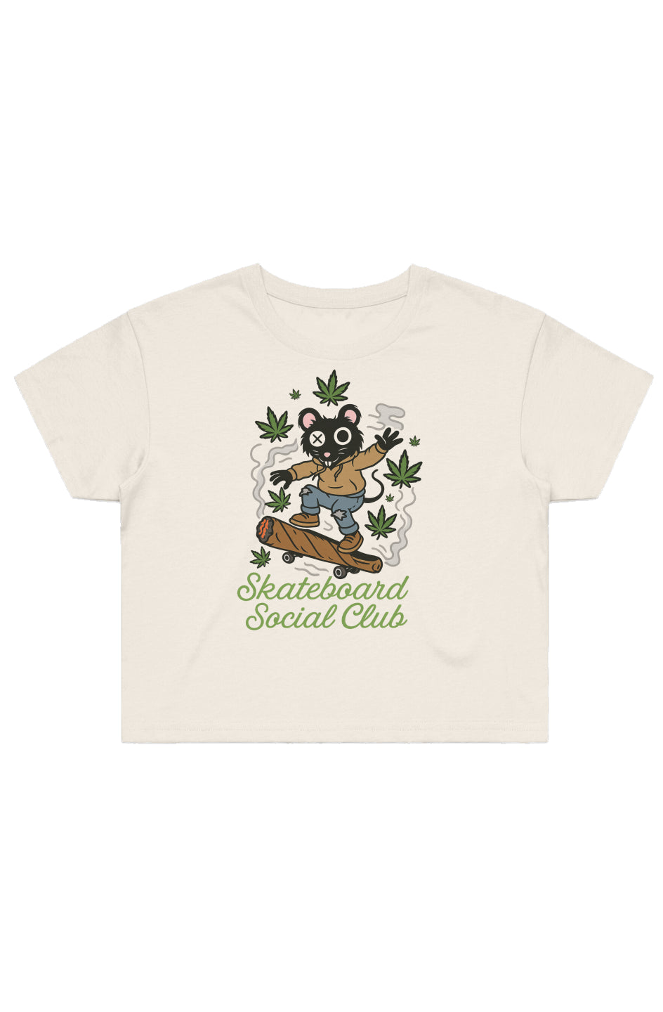 4/20 Crop Tee